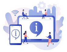 ©iStock.com/Marta Shershen Illustration: Symbolbild für nützliche Informationshinweise