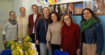 Italienische und deutsche Lehrkräfte